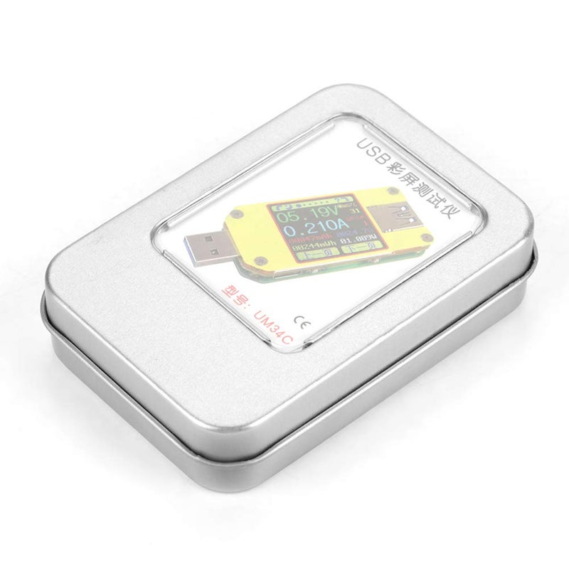 UM34 UM Tester Meter Voltage Current Measurement Type C for APP USB3.0 for Charger Batteries (UM34C) - Image 2