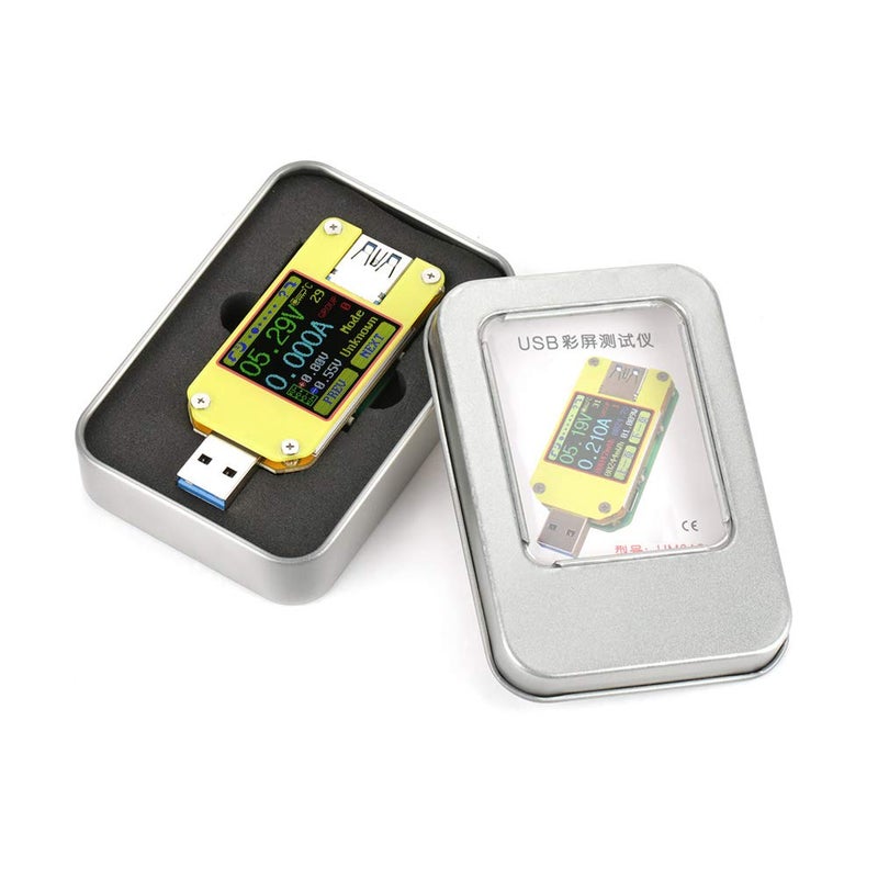 UM34 UM Tester Meter Voltage Current Measurement Type C for APP USB3.0 for Charger Batteries (UM34C) - Image 1
