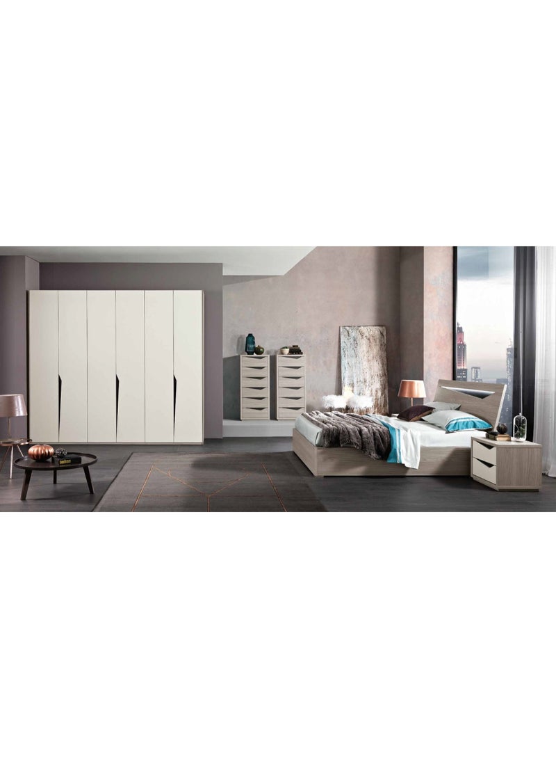 Mardod Saudi Bedroom With Wardrobe Made of Thai MDF Wood MS_BR_0025