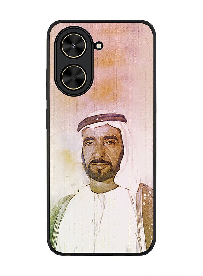 Stylizedd For Xiaomi Poco C71 / Redmi A5 4G Case,Slim fit Camera Protection, Shockproof Thin Phone cover  -  The Wise Sheikh Zayed