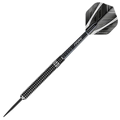 Winmau Blackout 26 Gram Tungsten Darts Set with Flights and Shafts (Stems) - Image 5