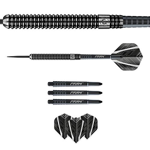 Winmau Blackout 26 Gram Tungsten Darts Set with Flights and Shafts (Stems) - Image 2