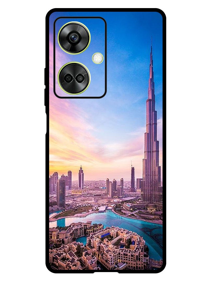 Protective Case Anti Scratch Shock Proof Bumper Cover For Oppo K11 Burj Khalifa