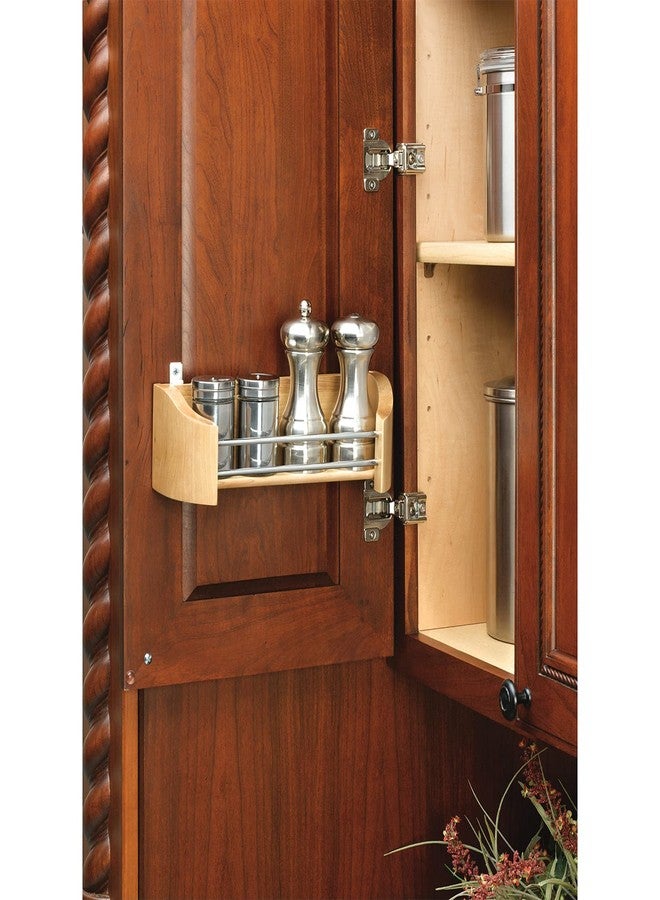 Rev-A-Shelf 11" Single Cabinet Door Mount Wood Storage Tray - Image 2
