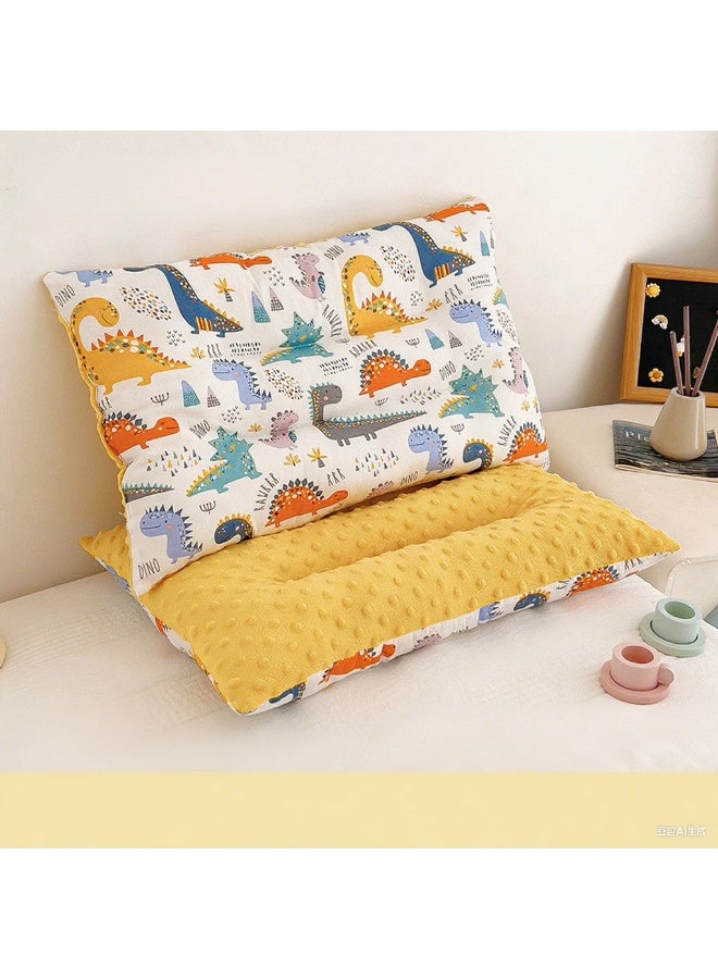 Baby Pillow Cotton Kids Pillow Soothing Soft Touch Pillows For Children Kids Pure Cotton Pillow Core Baby Nap Pillows Cartoon Print Pattern  - Image 2