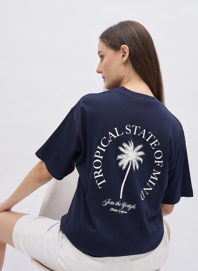 Styli Styli Graphic Print Oversized T-Shirt