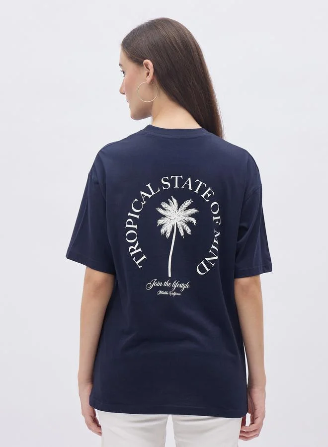 Styli Styli Graphic Print Oversized T-Shirt