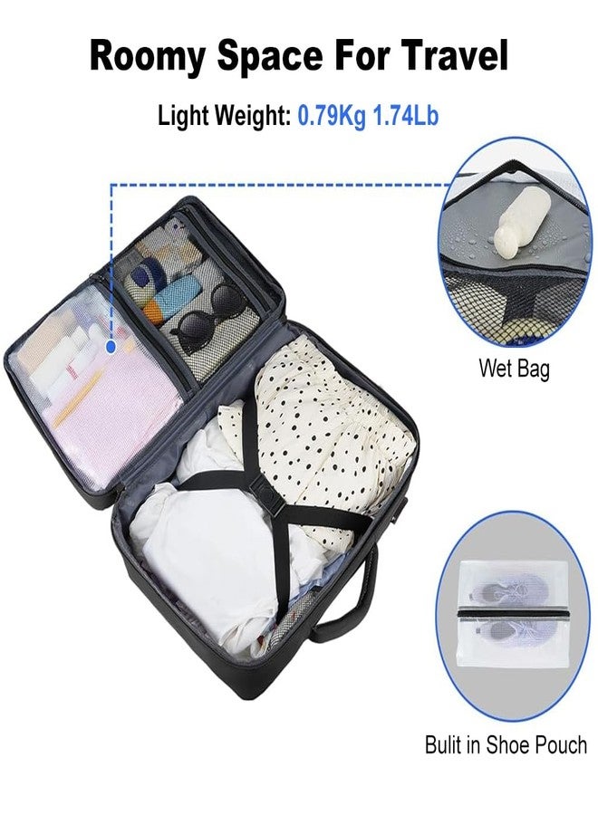 PALAY® Travel Laptop Backpack for Men Women, Airplane Approved Travel Backpack Suitcase with USB Charging Port, Lightweight College 35l Luggage Bag 15.6inch Laptop Mochila Gifts - Image 3