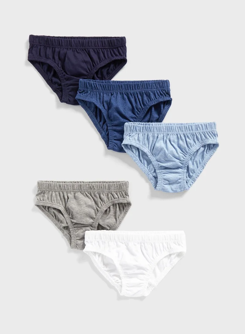 mothercare Kids 5 Pack Essential Briefs