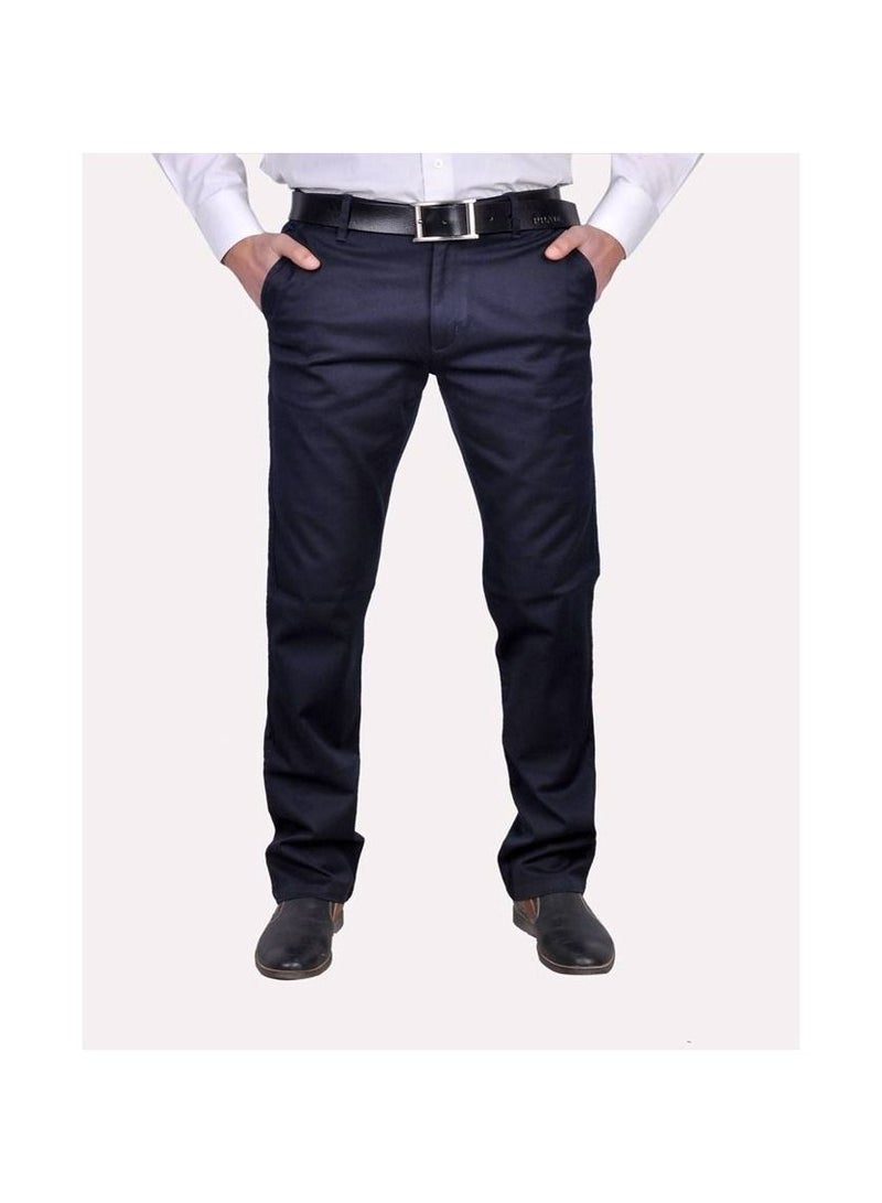 Jupiter Dark blue gabardine pants - Image 1
