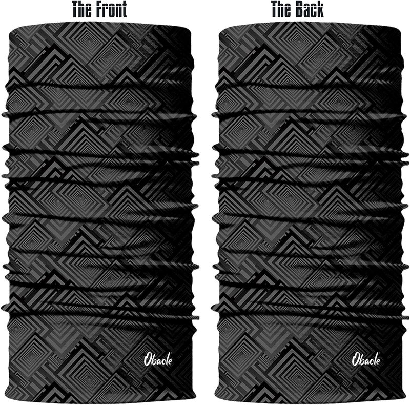 Obacle Seamless Face Mask Rave Bandana Men Women for Dust Sun Wind Protection - Image 3