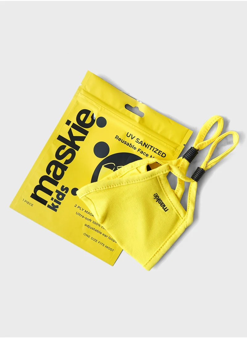 maskie Kids Logo Single Reusable Mask