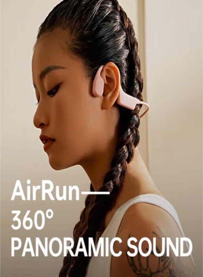 ساناج سماعة أذن لاسلكية A30S Air Run بتقنية Bluetooth 5.3، بتصميم مفتوح للأذن وتوصيل هوائي للصوت، مع صوت بانورامي بزاوية 360 درجة، ومقاومة للماء بمعيار IPX7، وسعة تخزين 16 جيجابايت. - Image 4