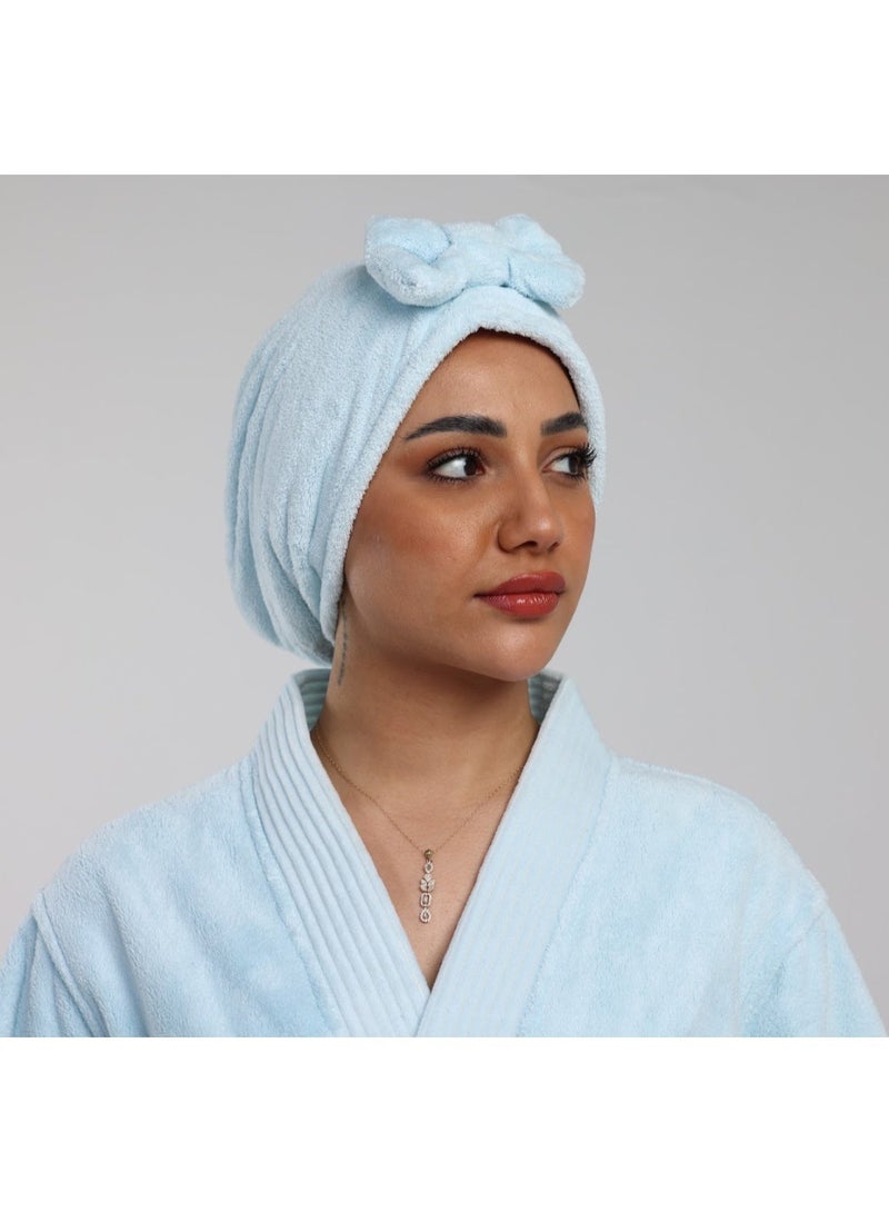 Relef Quick Dry Hair Towel 25×75 cm Ultra Absorbent Hair Wrap - Image 2