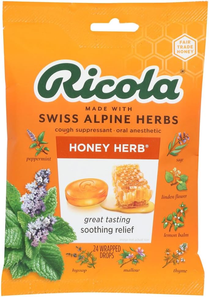 Ricola Honey Herb Throat Drop Pack of 3 - Image 1