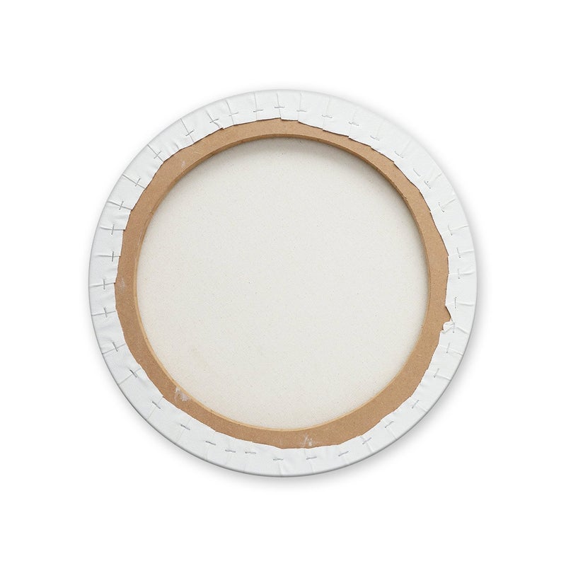 Canvasify Medium Grain Stretched Round Canvas (12" (Pack of 2)) - Image 4