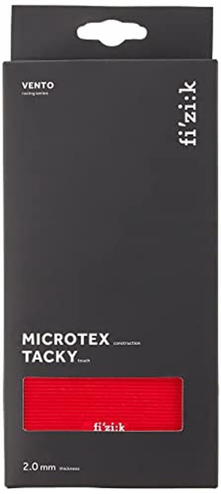 Fizik Vento Microtex Tacky - 2Mm  Red - Image 2