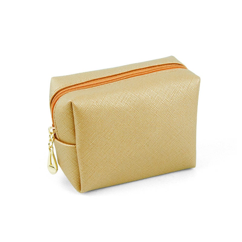 general Portable PU Waterproof Makeup Bag for Travel and Daily Use - Image 1