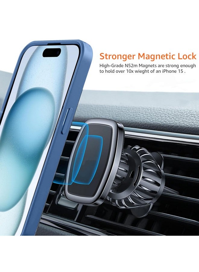 Amozo Amozo Mag-Safe Case Compatible for iPhone 15 Cover | Transparent Ultra Hybrid Drop and Camera Protection Back Cover Case Compatible for iPhone 15 (Blue, for iPhone 15) - Image 5
