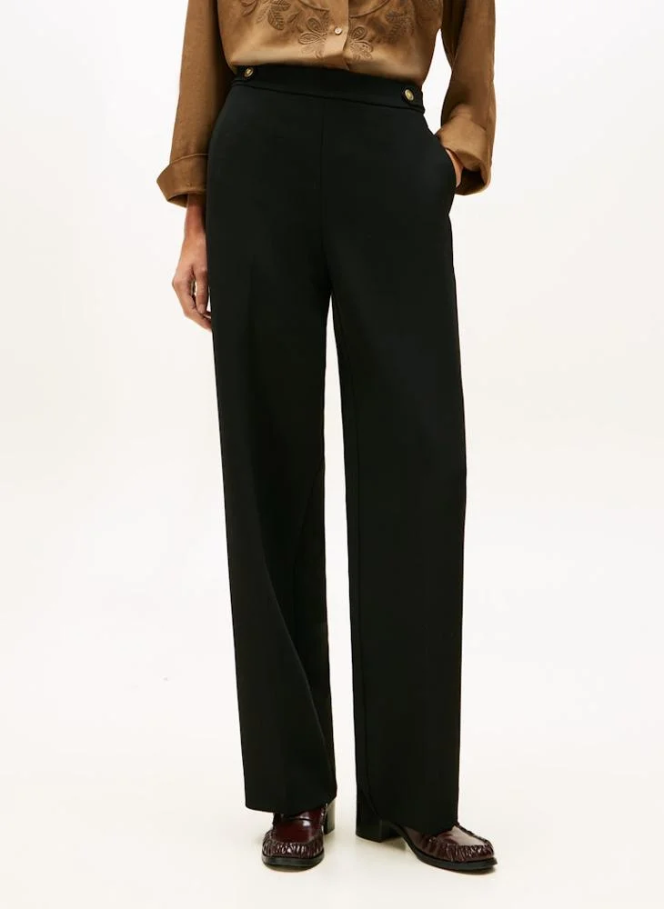 Casual Straight Fit Trousers