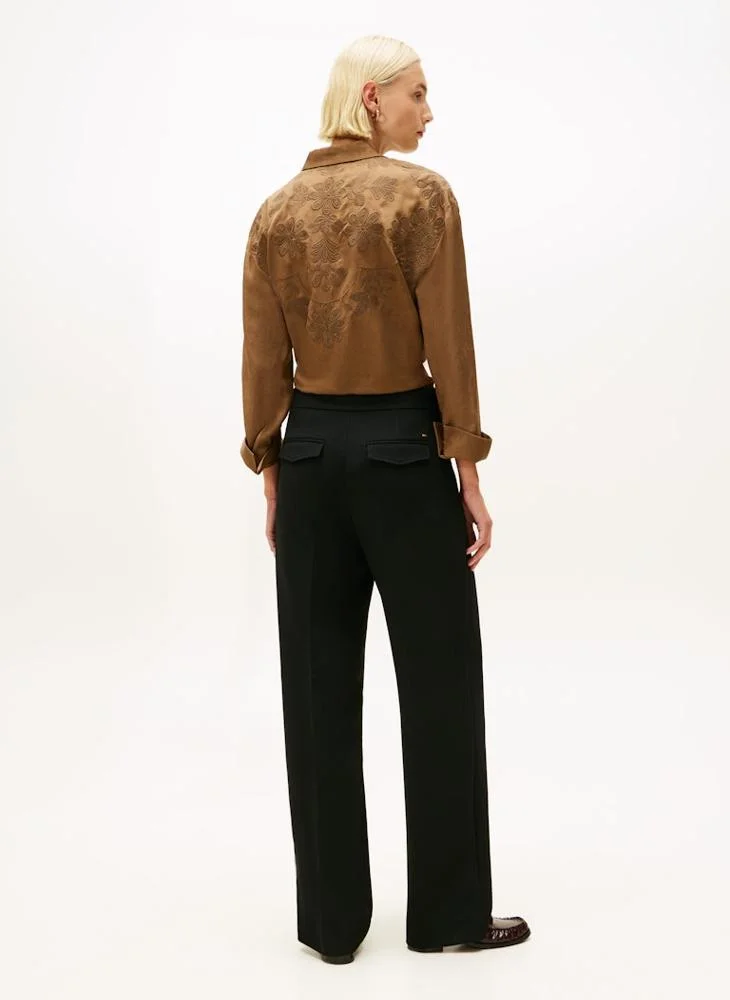 تومي هيلفيغر بنطلون كاجوال بقصة مستقيمة