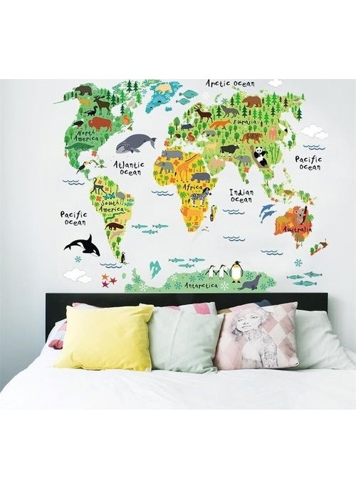 Kt Decoration Children's Room Decoration World Map Atlas with Animals - pzsku/Z4923354C7B90BADC3B89Z/45/_/1725793653/8de25ae6-3995-4469-a24d-24c0e38d9617