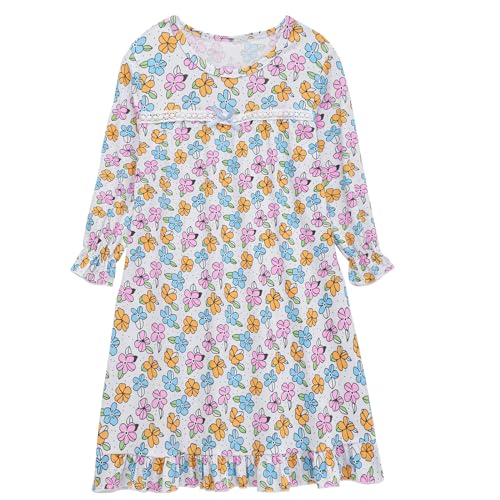 Z-Shop ZShop Old Lady Costume for Girls 100 Days of School Costume Grandma Granny Nightgown for Kids8 Multicolor - Image 5