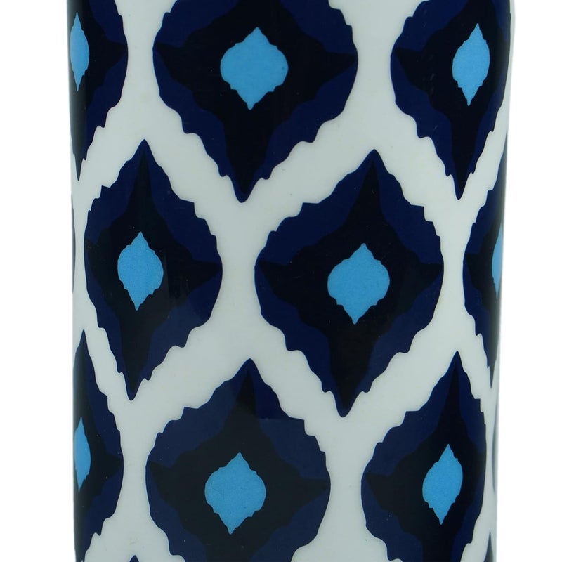 OGGN Multi Blue Printed Pure Copper Water Bottle AntiOxidant Material Durable Rust Proof Tamba Bottle for Drinking Perfect Stylish Office Carrying Bottles 500 Ml - Image 5
