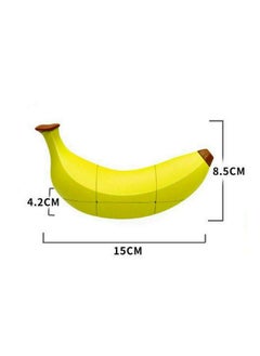 D ETERNAL D ETERNAL Fruit Shape Stickerless Banana Speed Cube Magic Puzzle Toy (Banana Cube), Kid  - Image 2