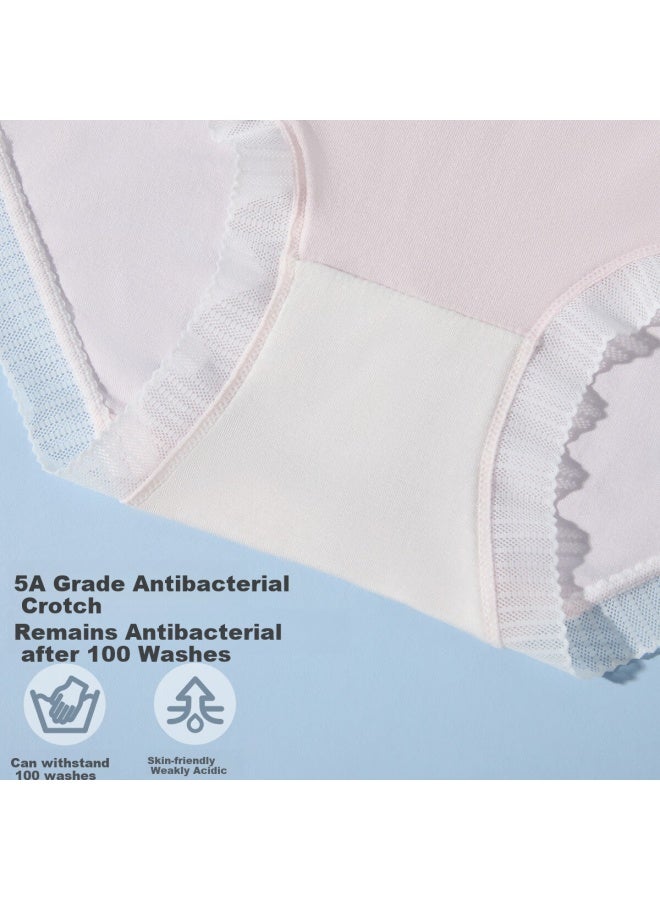 Fentengcare Women's Modal Ice Silk Thin Mid-waist Comfortable Seamless Antibacterial Simple Comfortable Panties - Image 5