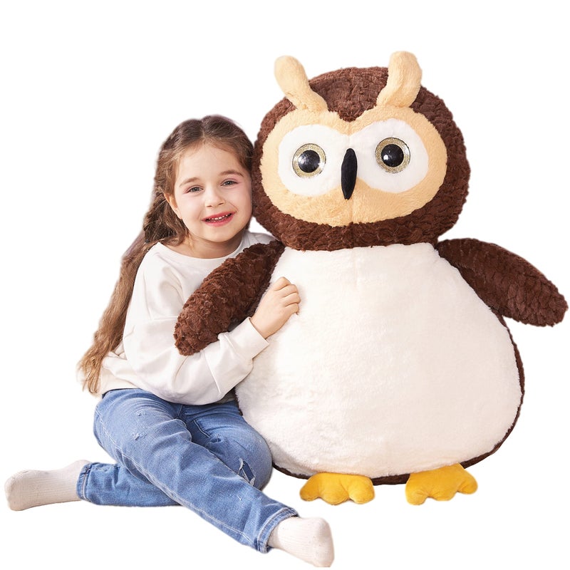 IKASA Giant Owl Stuffed Animal Plush Toy, 23 Inches Large Huge Plushie Toys for Kids Girls Boys Girlfriend Children - Image 1