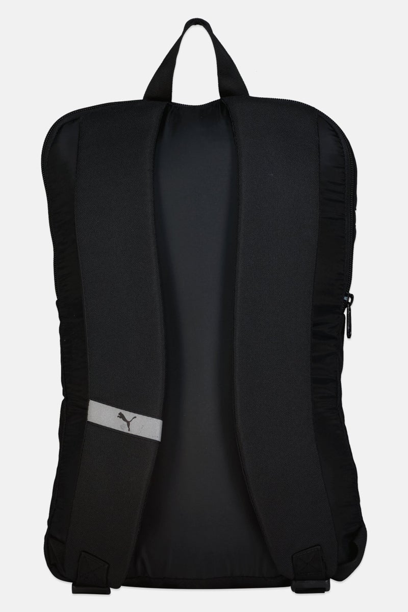 PUMA حقيبة ظهر للرجال بشعار العلامة التجارية، سوداء - Image 2