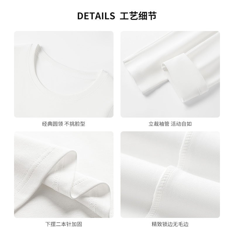 Women's Slim Fit Long-Sleeve T-Shirt with Round Neck - Image 2