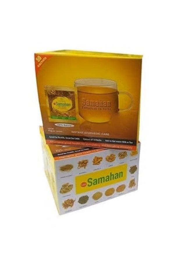 Link Natural Samahan Ayurvedic Herbal Tea Sachets - 50 sachets - Image 2