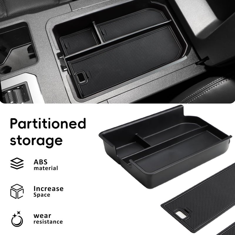 MARCHFA Center Console Organizer Tray for Toyota Land Cruiser - Image 4