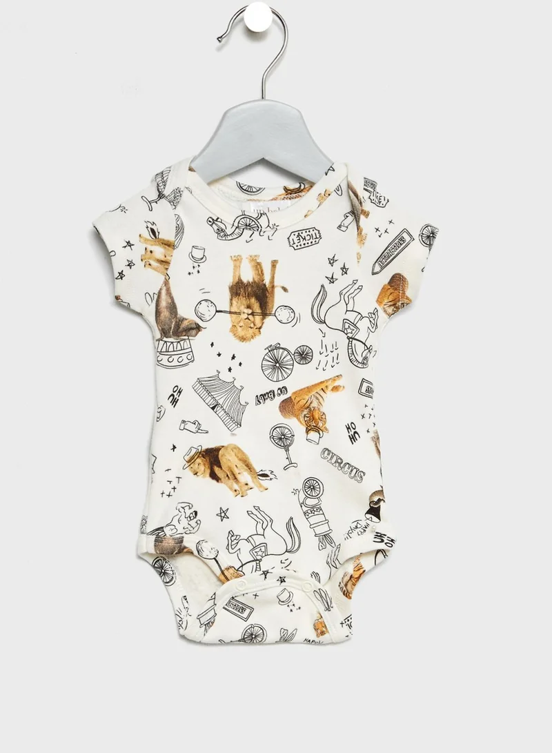 Up Baby Infant Printed Bodysuit