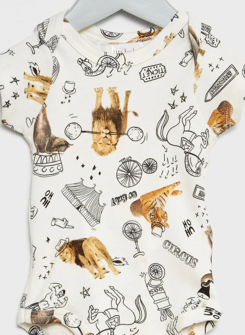 Up Baby Infant Printed Bodysuit