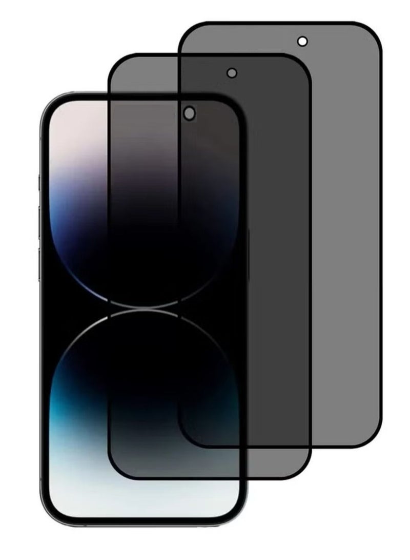 Screen protector for  I Phone 17 Pro 99h Privacy glass High quality Plus Camera Lens Protector - Image 1