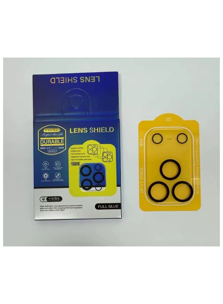 Screen protector for  I Phone 17 Pro 99h Privacy glass High quality Plus Camera Lens Protector - Image 2