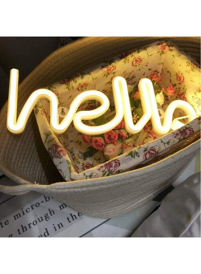 NIBEMINENT Neon Signs Light Yellow  - Image 3