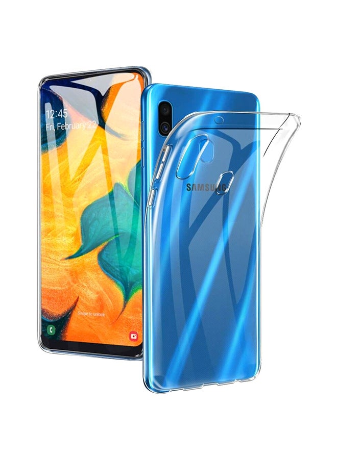 Protective Case Cover For Samsung Galaxy A20 Transparent