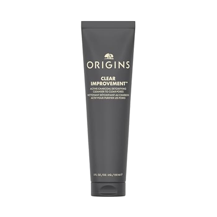 Origins Clear Improvement Detoxifying Cleanser to Clear Pores | Visibly Minimizes Pores | With Bamboo Charcoal & Salicylic Acid, 5 Fl Oz - Image 1