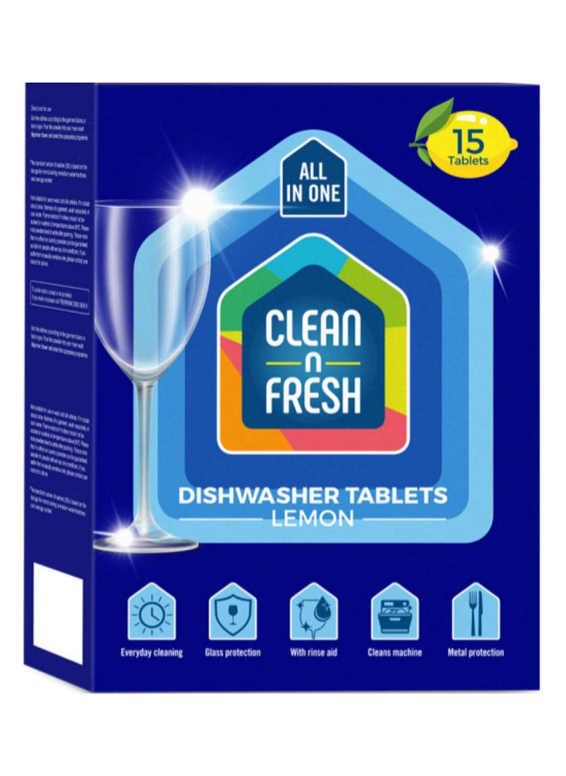 7 In 1 Dishwasher Tablets Lemon 15 Tablets - pzsku/Z492436EDAA2578D7B9FDZ/45/_/1694863226/03f41b78-80b1-4049-95c1-0b7fbd7a8131