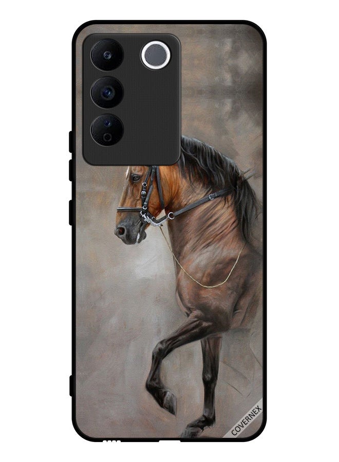 Covernex Protective Case Cover For Vivo S16e Vintage Picture Of Horse - Image 1