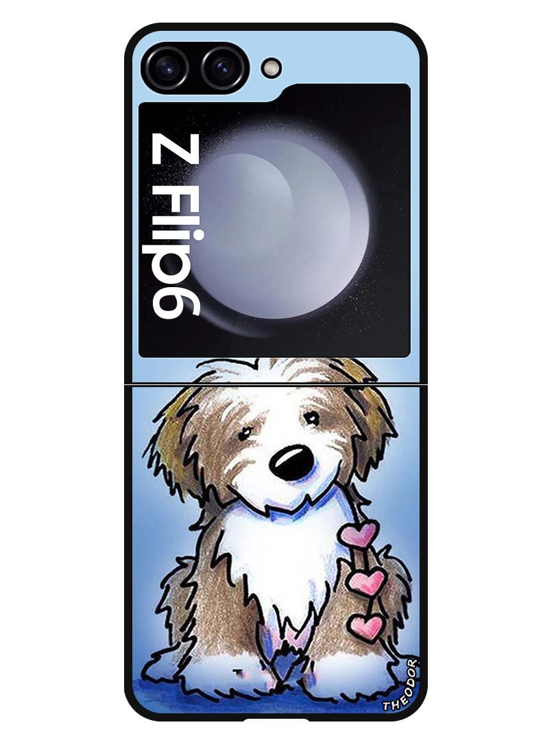 Theodor Protective Case Anti Scratch Shock Proof Bumper Cover For Samsung Galaxy Z Flip 6 Found Your Paw - Image 1