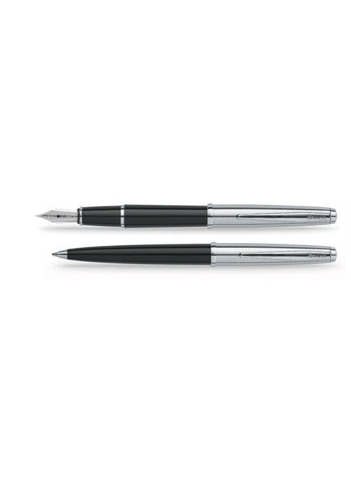 Scrikss Fountain Pen+Ballpoint 78 Dark Blue Luxury Box 