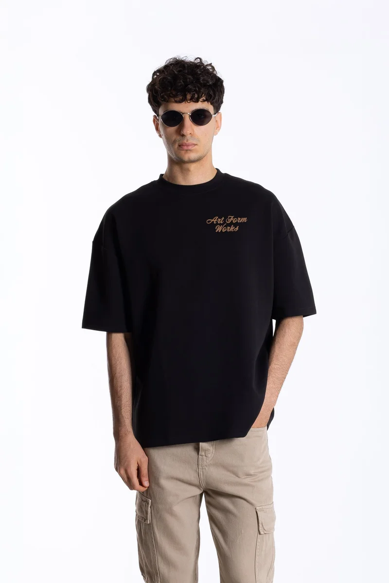 SHAPES DuraSoft SLOGAN PRINTED T-SHIRT