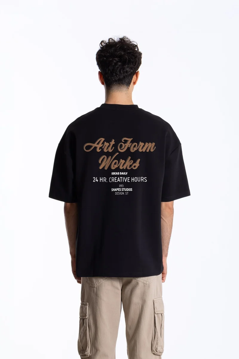 SHAPES DuraSoft SLOGAN PRINTED T-SHIRT