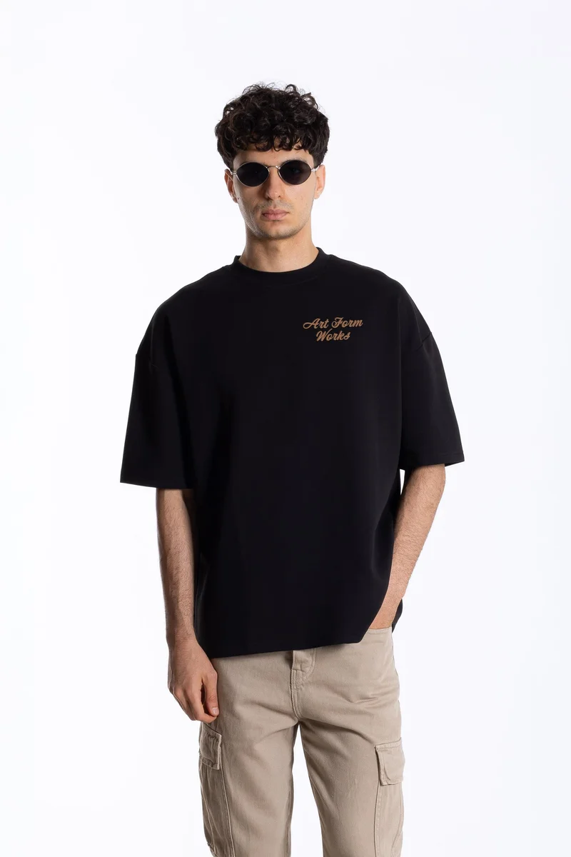 شايبس تيشيرت مطبوع بشعار دورا سوفت