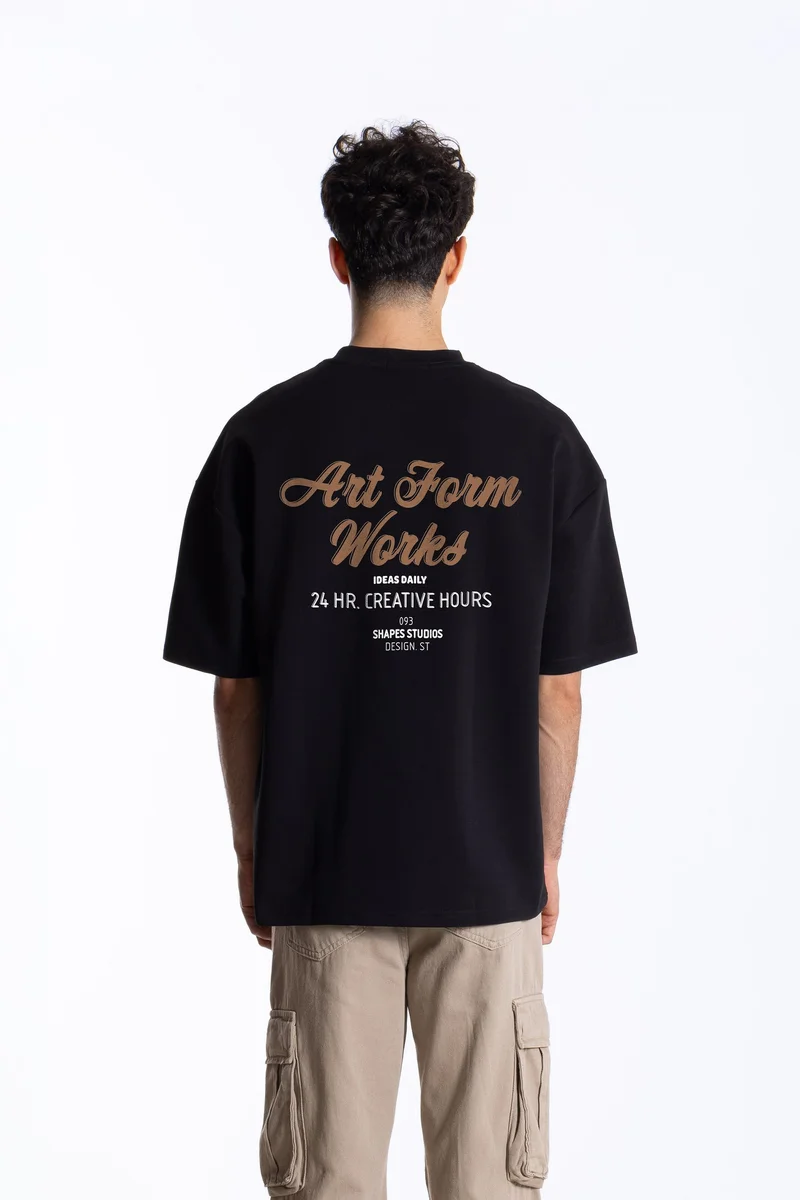 شايبس تيشيرت مطبوع بشعار دورا سوفت